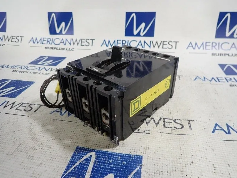 Автоматический выключатель SQUARE D FAL341001021 FAL 3P 480V 100 AMP SHUNT TRIP 
