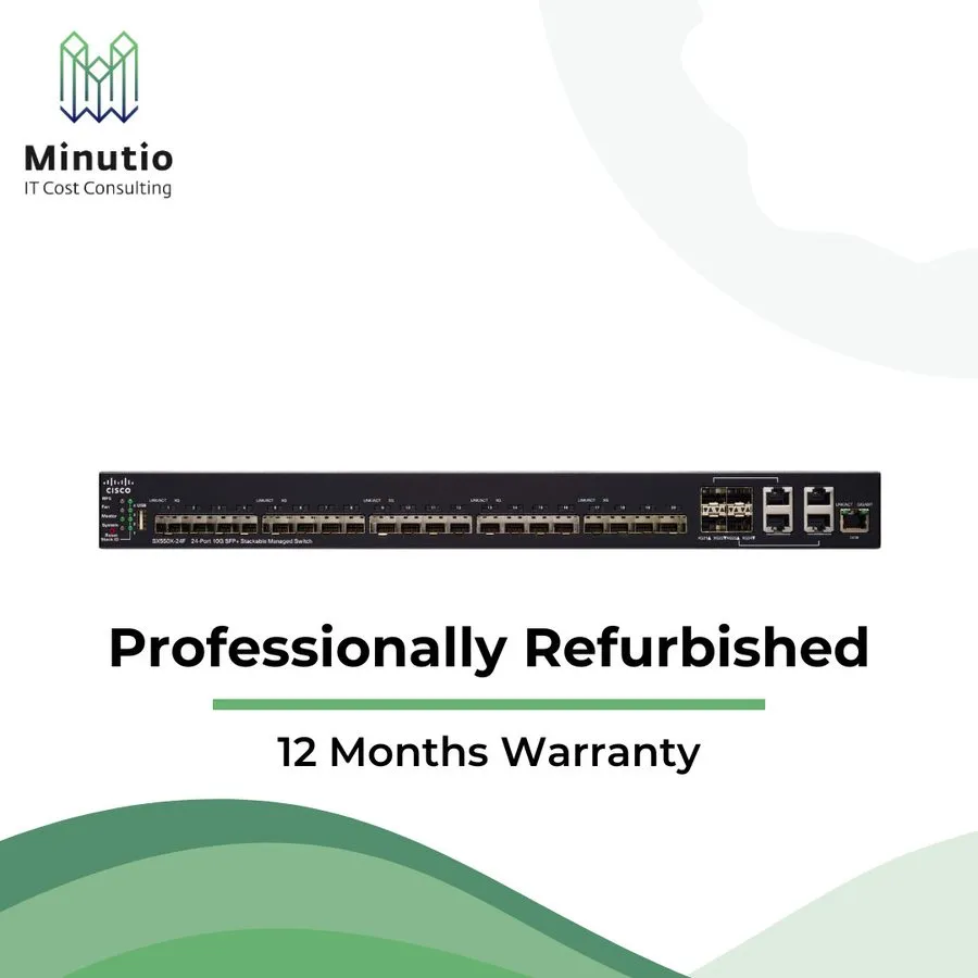 Коммутатор Cisco SX550X-24F-K9