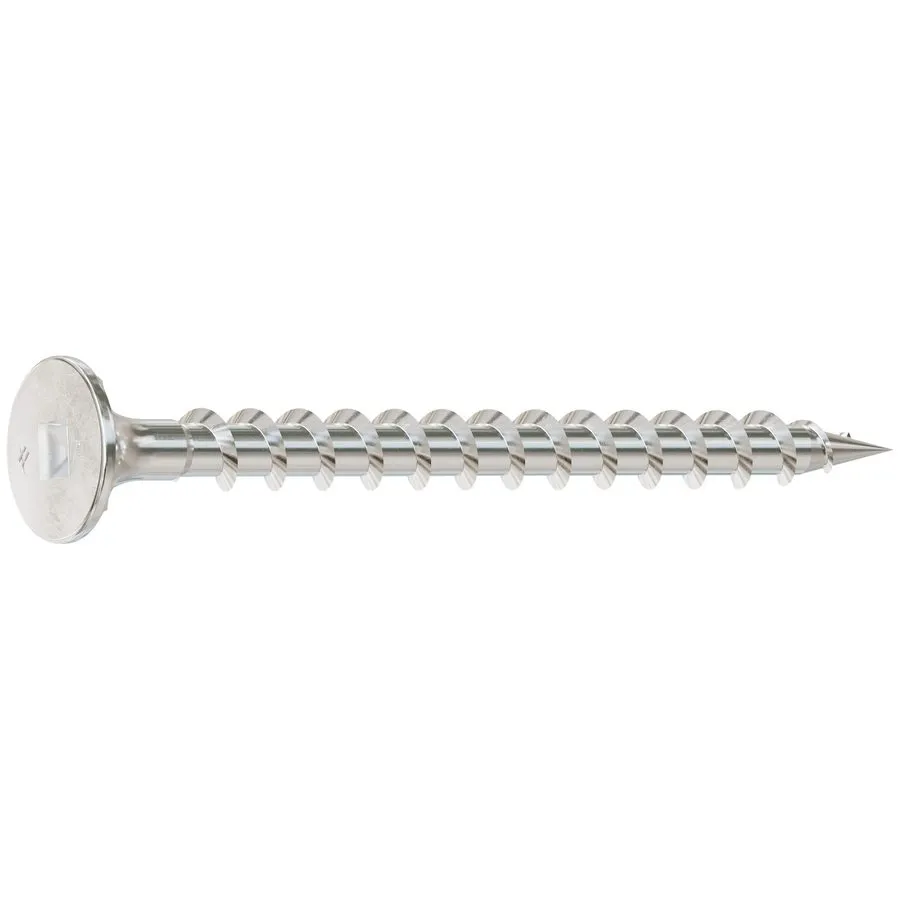 Электронный компонент Simpson T08C225WQC Fiber-Cement Screw x 2-1/4 in. Square W — фото лота 1