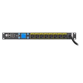 Блок розеток Eaton Tripplite EMAT09-10 Eaton Tripplite 1U 120V 16A 10ft Cord Man
