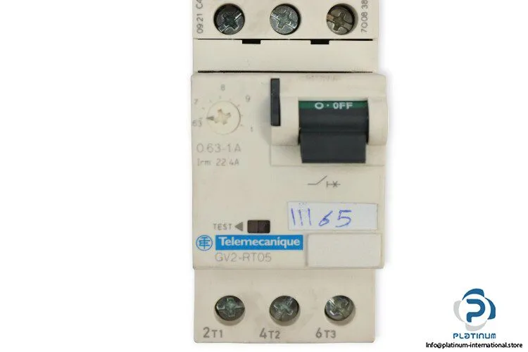 Автоматический выключатель Telemecanique GV2-RT05 Motor Circuit Breaker 0.63-1A