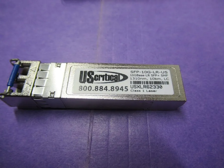 Трансивер US Critical SFP-10G-LR-US 10GBASE-LR 1310nm 10km SFP+ SMF Transceiver 