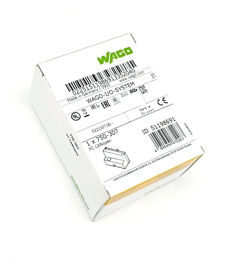 ПЛК Wago 750-307 Buscoupler DeviceNet Module PLC Adapter