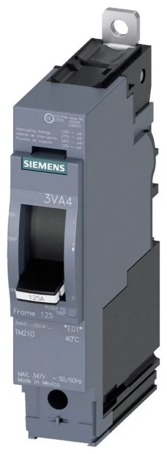 Автоматический выключатель Siemens 3VA4120-4ED14-0AA0 Circuit Breaker 20A 600V 1