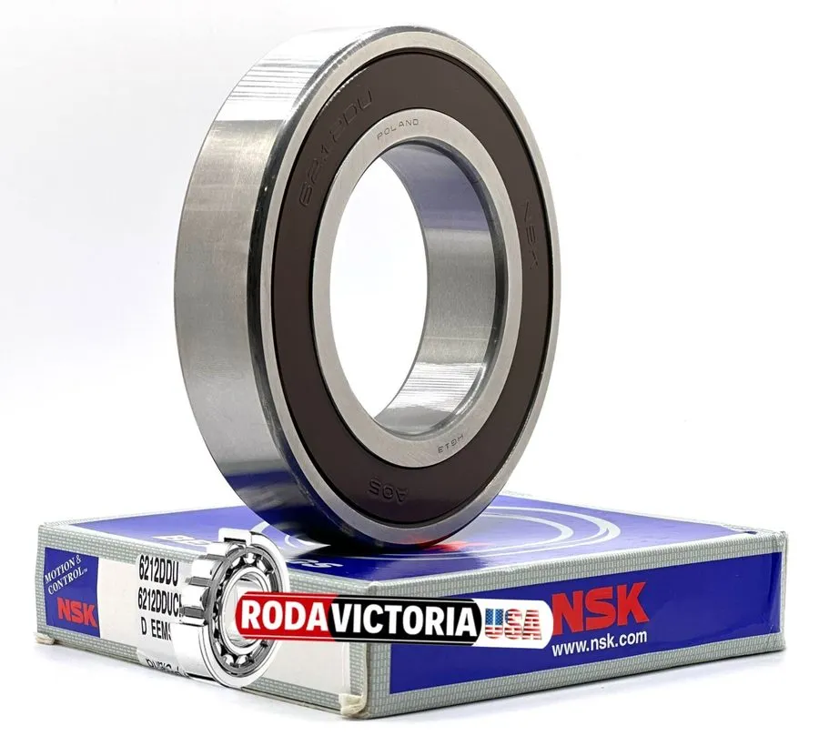 Подшипник NSK 6212 DDUC3 DEEP GROOVE BALL BEARING, RUBBER SEALED 60x110x22mm 621