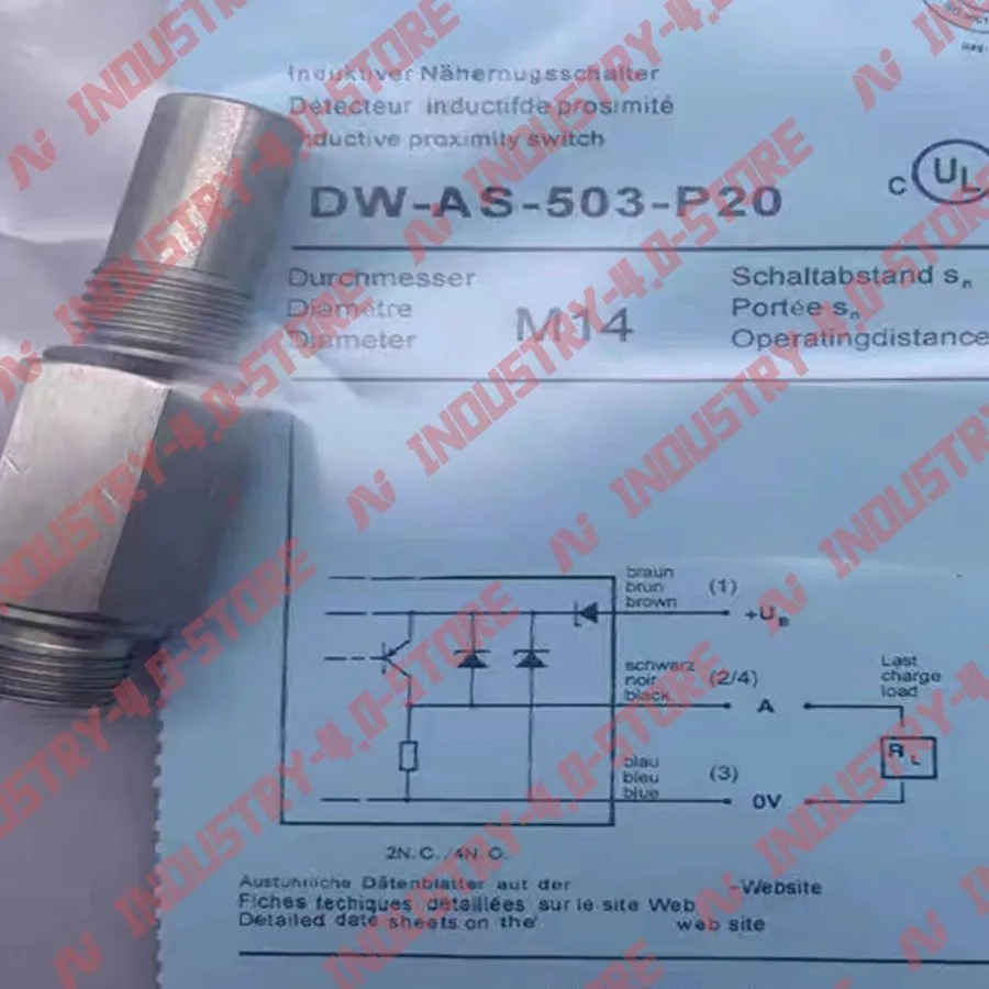 Индуктивный датчик CONTRINEX DW-AS-503-P20 Pressure Inductive Sensor
