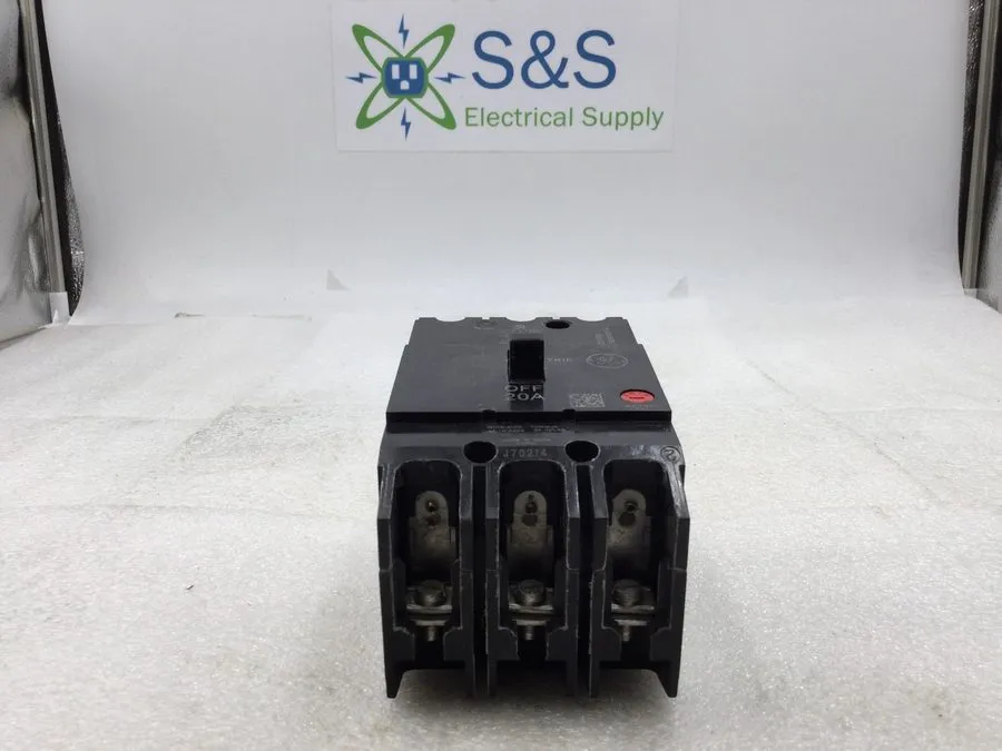 Автоматический выключатель GE TEY320 20A 3-Pole 277/480V AC Bolt-On Molded Case