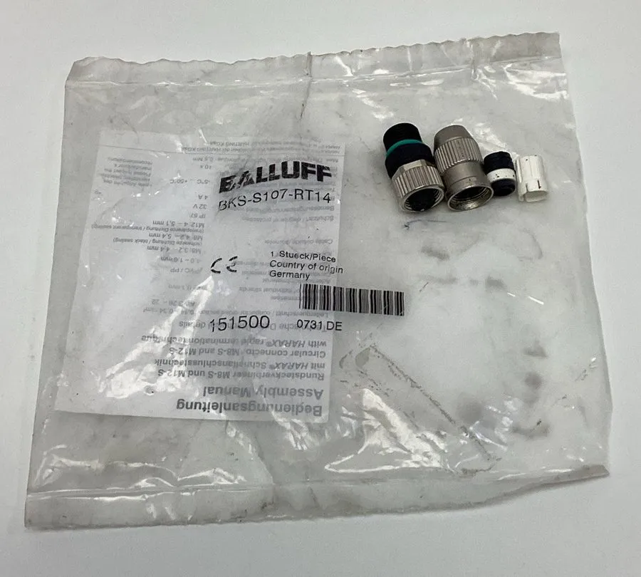 Датчик Balluff BKS-S107-RT14 M12X1 Female, Straight, 5-Pin Field Connector
