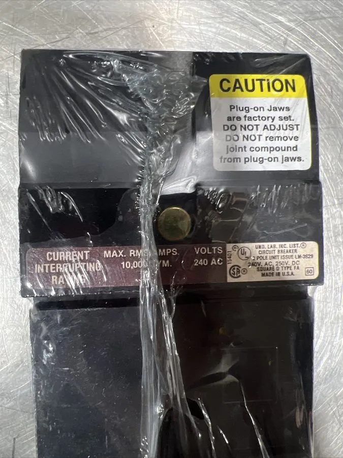 Автоматический выключатель SQUARE D CIRCUIT BREAKER FA24100AC I-LINE 100A 480V 2