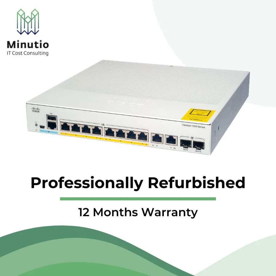 Коммутатор Cisco C1000-8P-E-2G-L