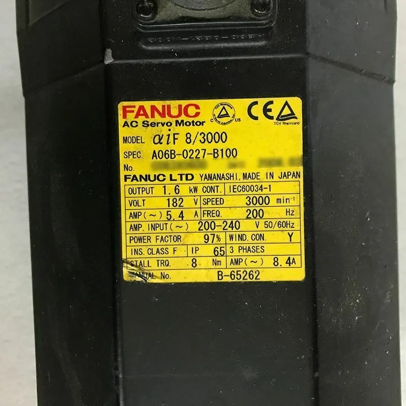 Серводвигатель Fanuc A06B-0227-B100 AC Servo Motor FNIP