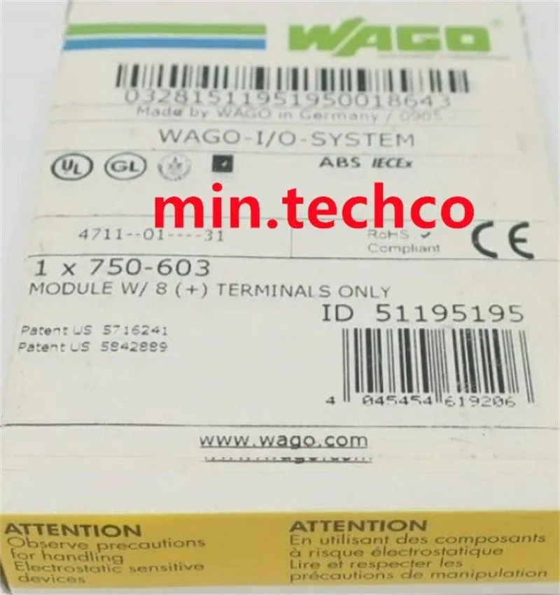 ПЛК WAGO 750-603 PLC Module