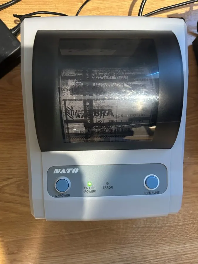 Принтер этикеток SATO CG412DT-LAN Direct Thermal Barcode Label Tag Printer USB E