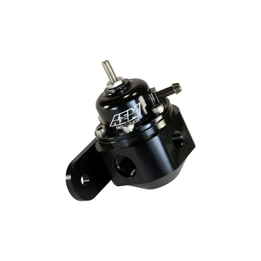 Трубопроводная арматура AEM Universal Black Anodized Adjustable Fuel Pressure Re