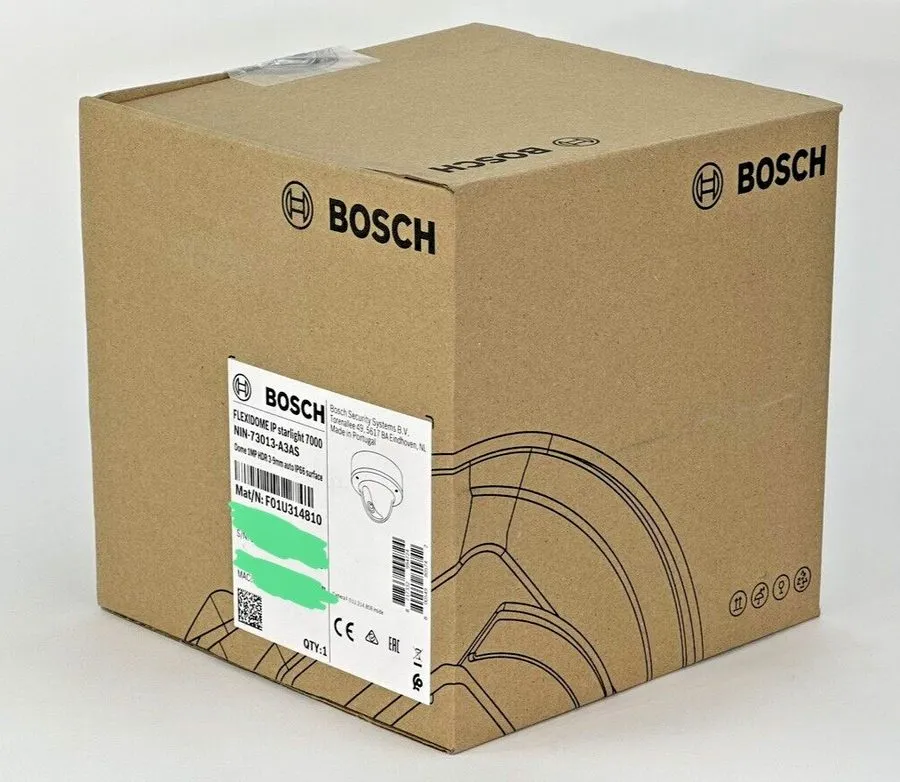 Оборудование видеонаблюдения Bosch NIN-73013-A3AS IP Starlight Flexidome 7000 VR
