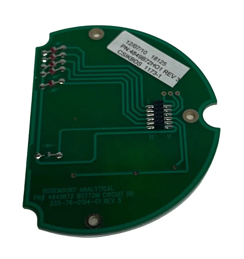 Клавиатура Rosemount Analytical 4849B72H01 Membrane Keypad 4849B72