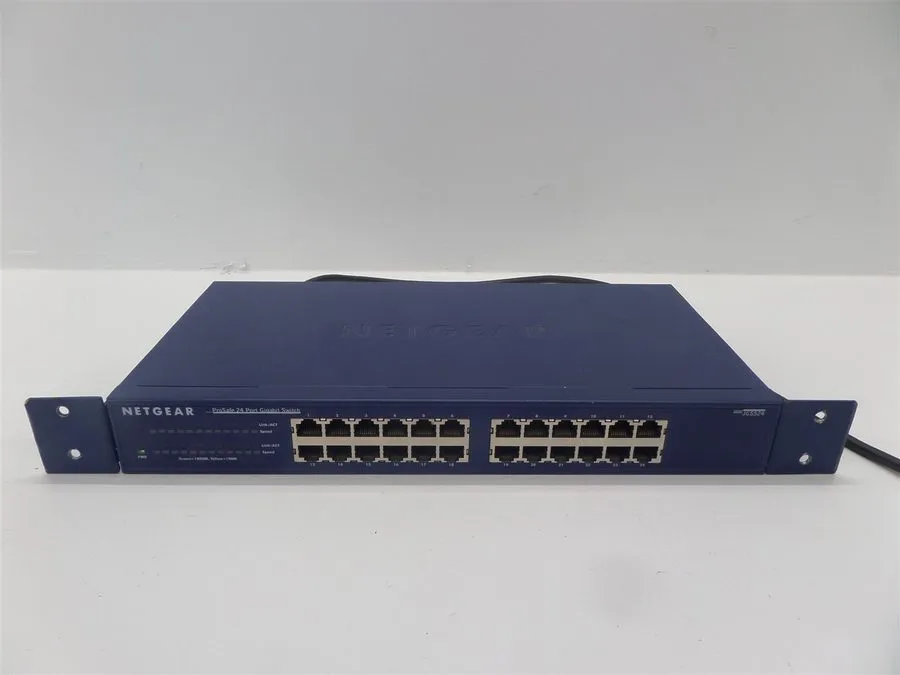 Коммутатор NETGEAR ProSafe JGS524 Plus 24-Port Gigabit Rackmount Switch