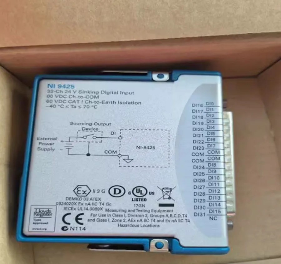 Модуль ввода-вывода National Instruments NI9425 C Series Digital Module