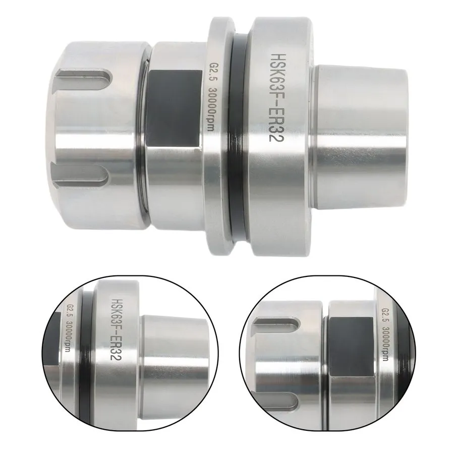 Режущий инструмент Short Style HSK63F ER32 Collet Chuck G2.5 24k RPM Tool Holder