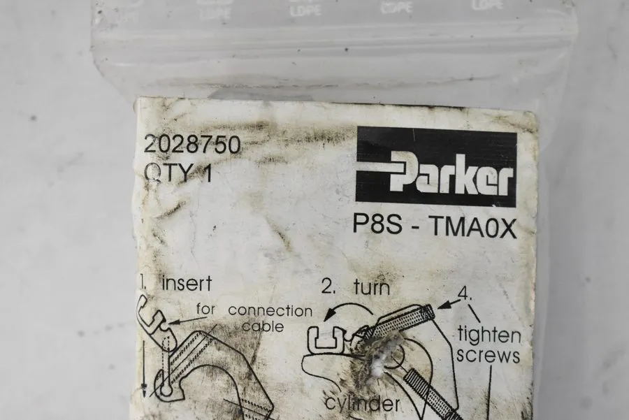 Пневмоцилиндр Parker P8S-TMA0X Pneumatic Cylinder Sensor Bracket — фото лота 1