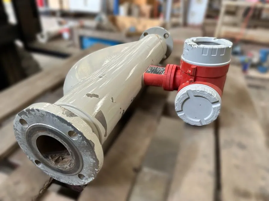 Расходомер Endress Hauser Promass F 83F80 3” 150 Coriolis Flow Meter 316SS — фото лота 1