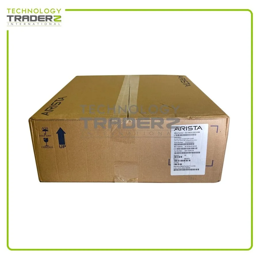 Коммутатор DCS-7050CX3-32S-D-EHW# Arista 7050CX3 32x100GbE QSFP+ 2xSFP+ DC Switc — фото лота 1