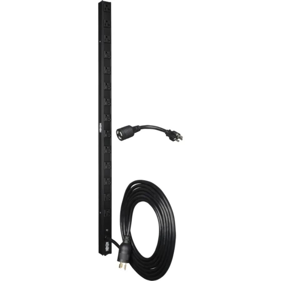 Блок розеток PDU TRIPP LITE PDU1220T 20A 120V 2.4KW 13-OUTLET L5-20P 1U RACK PDU