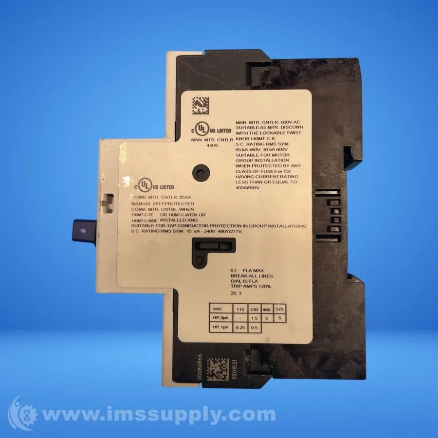 Автоматический выключатель Allen Bradley Motor Protection Circuit Breaker 140MT-