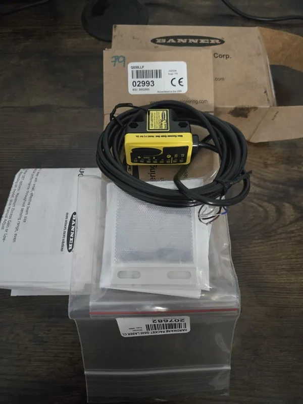 Фотоэлектрический датчик BANNER QS30LLP Photoelectric switch sensor — фото лота 2
