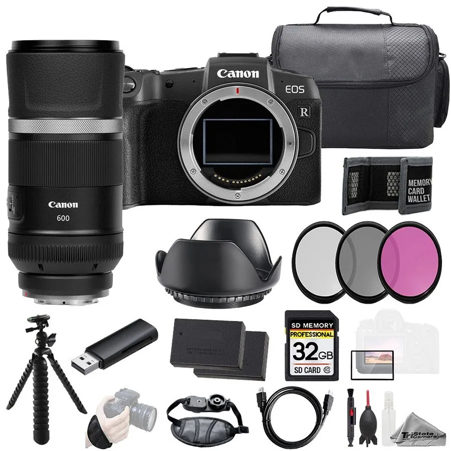Объектив Canon EOS R8 + RF 24-105mm f/4L IS USM Lens+32GB+Ext Bat+ Filter-Kit