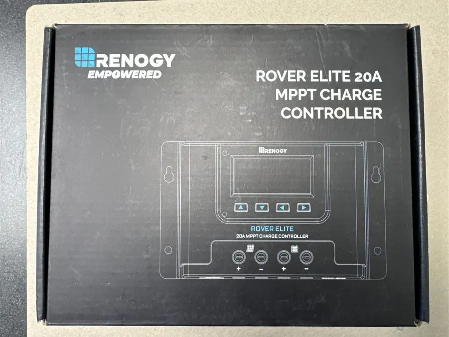 Аккумулятор Renogy Empowered Rover Elite 20A MPPT Charge Controller RCC20RVRE-G1