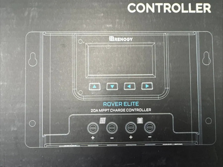 Аккумулятор Renogy Empowered Rover Elite 20A MPPT Charge Controller RCC20RVRE-G1 — фото лота 2