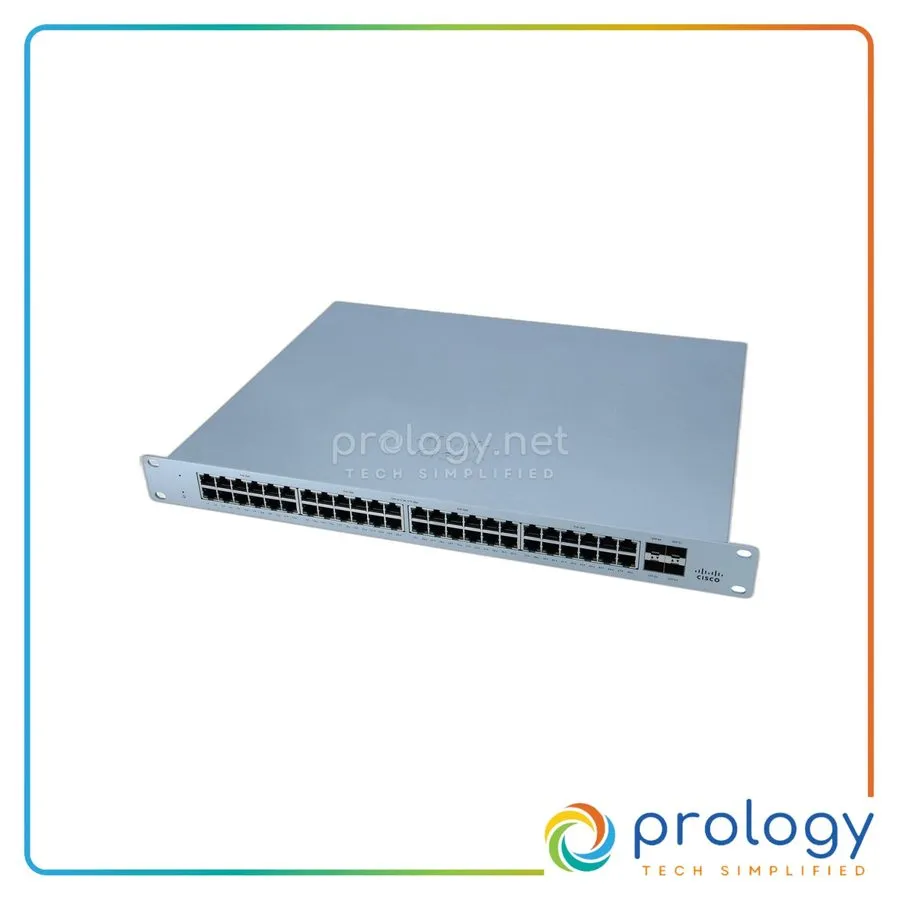 Коммутатор Unclaimed Cisco Meraki MS120-48-HW 48-Port Managed Ethernet Switch NO