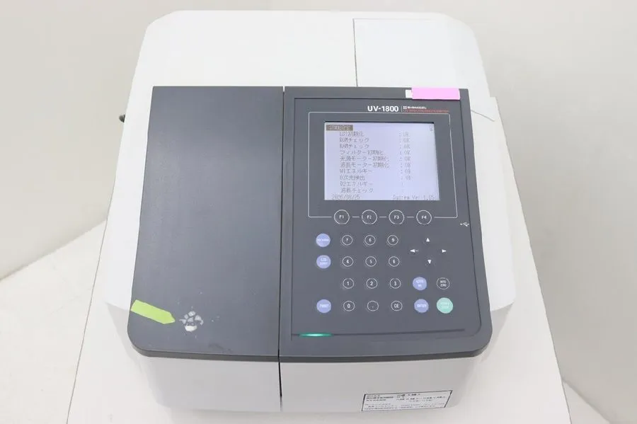 Спектрофотометр Shimadzu UV-1800 UV-Vis Spectrophotometer, PC w/ UVProbe, Syring — фото лота 1