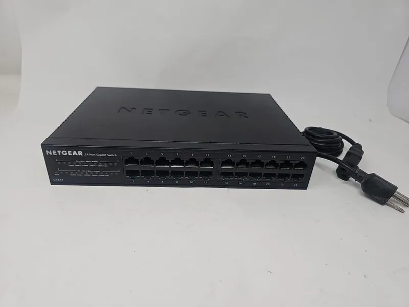 Коммутатор NETGEAR GS324 24-Port Gigabit Ethernet Unmanaged Switch Black