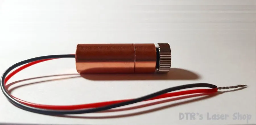 Диод 7W NUBM44-V2 450nm Laser Diode In 20mm Copper Module W/Driver and DTR-G-8 L