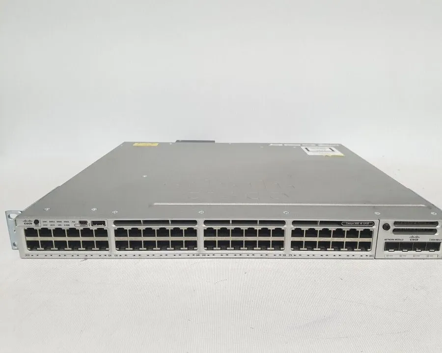 Коммутатор Cisco Catalyst WS-C3850-48U-E 48 Port-Switch With C3850-NM-4-10G Dual