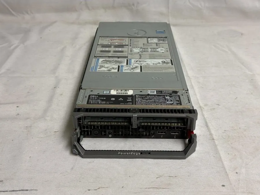Сервер DELL PowerEdge M630 HHB005 Blade Server, 1x Xeon SR2P5, No RAM, No HDD