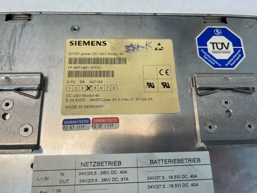 Блок питания Siemens 6EP1931-2FC01 Sitop Power Supply
