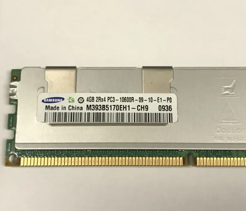 Модуль памяти M393B5170EH1-CH9 Samsung 4GB 2Rx4 RDIMM, 1333MT/s