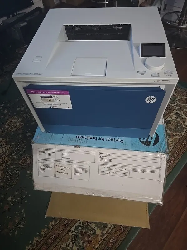 Лазерный принтер HP LaserJet Pro 4201dw Wireless Duplex Color Laser Printer 4RA8