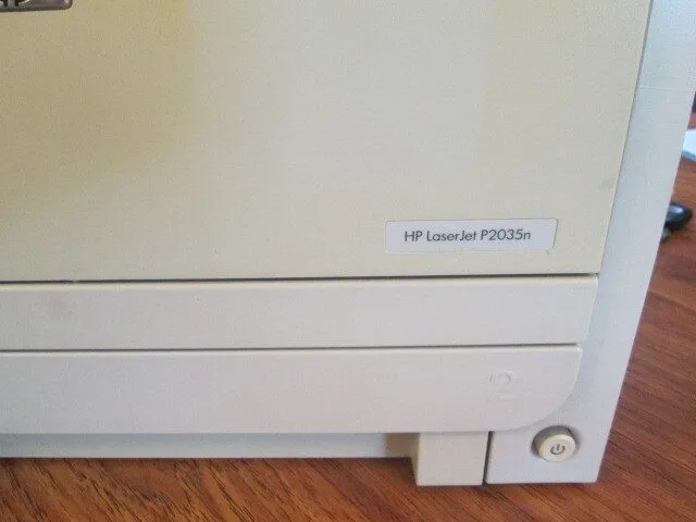 Лазерный принтер HP LaserJet P2035N Laser Printer w/ Toner NO POWER CORD