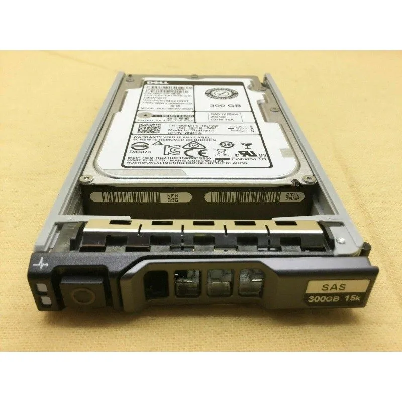 Жёсткий диск 0N0T4 Dell 300GB 15K SAS 12Gb/s SFF HDD HUC156030CSS204 00N0T4
