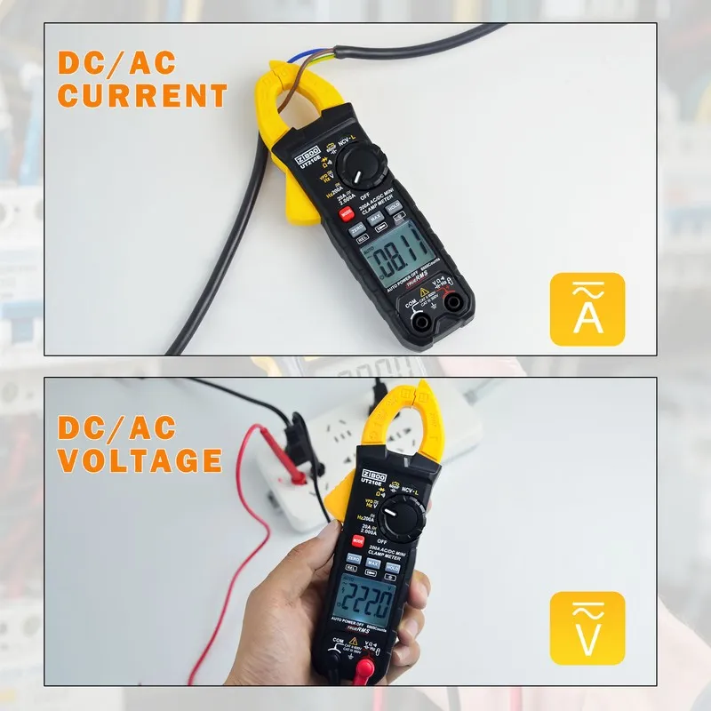 Мультиметр UNI-T Digital UT210E 100A 600V AC DC Clamp meter Multimeter True RMS