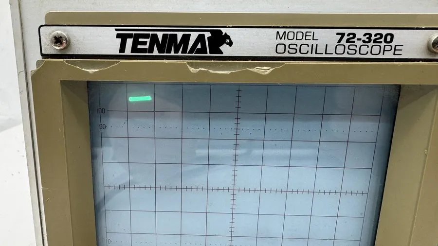Осциллограф TENMA Model 72-320 Analog Oscilloscope Dual Channel 20MHz CRT Displa — фото лота 1