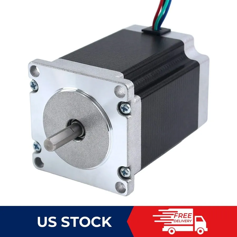 Электродвигатель Nema 23 Stepper Motor 2.8A 1.9Nm (269oz.in) 76mm Length with 8m