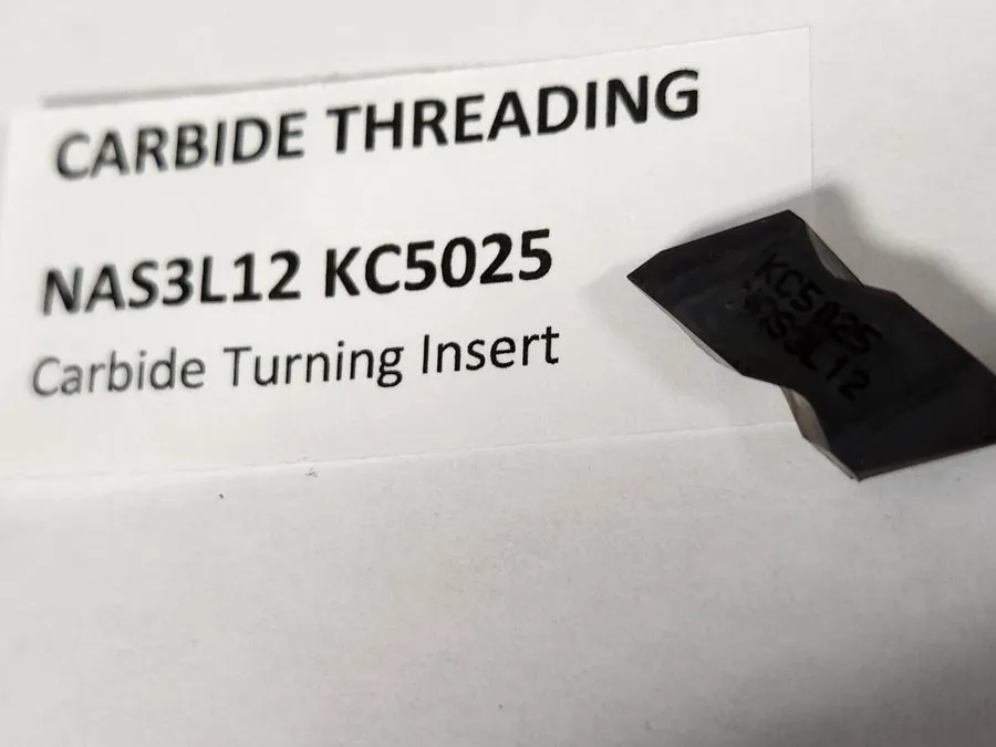 Режущий инструмент Kennametal Carbide Indexable Insert NAS3L12 KC730 INSERTS K58 — фото лота 1