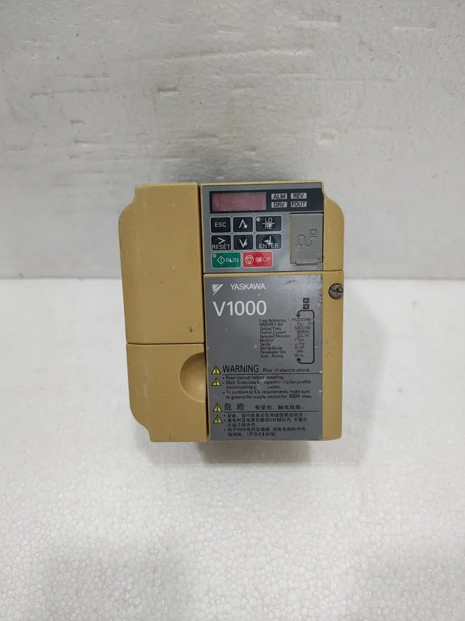 Привод Yaskawa V1000 series CIMR-VB4A0002BBA 0.75KW/0.4KW 380V