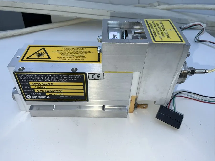 Лазерная головка Coherent OPSL-532-6-S Tracer Laser Head — фото лота 1