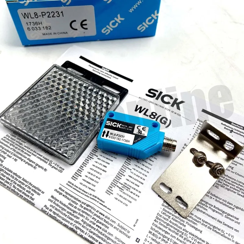 Фотоэлектрический датчик SICK WL8-P2231 Photoelectric Switch Sensor